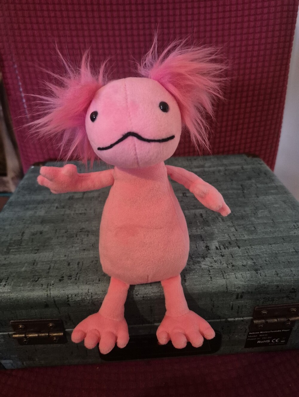 Jellycat Retired Pink Alice Axolotl Great Condition